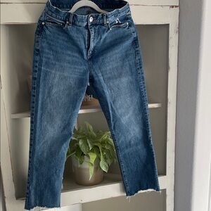 LOFT Mid-Wash Cropped Women's Jeans